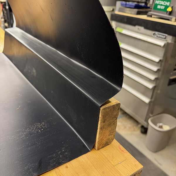 30 Mil Planter Liner Bent at Corners