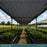 60% black knitted shade cloth over nursery benches - Pro Fabric Supply