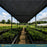 70% black knitted shade cloth over nursery benches - Pro Fabric Supply