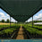 87% forest green knitted shade cloth over nursery benches - Pro Fabric Supply