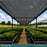 87% steel grey knitted shade cloth over nursery benches - Pro Fabric Supply