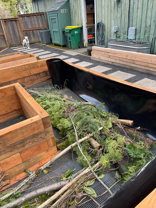 Cedar Planter Box Liner Material