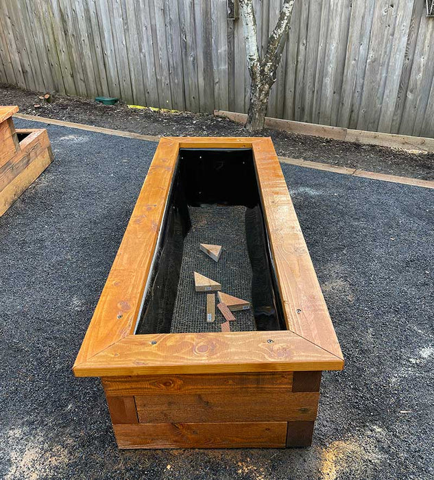 Cedar Planter Box Liner Material