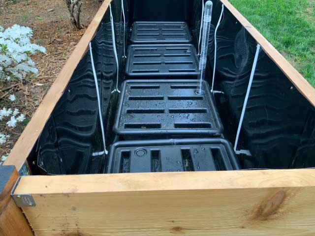 Cedar Planter Box Liner Material