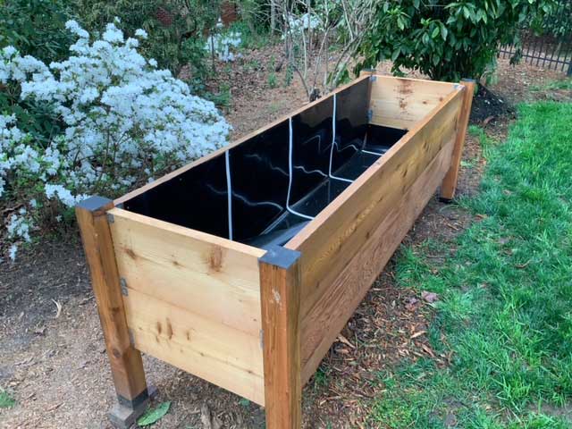 Cedar Planter Box Liner Material