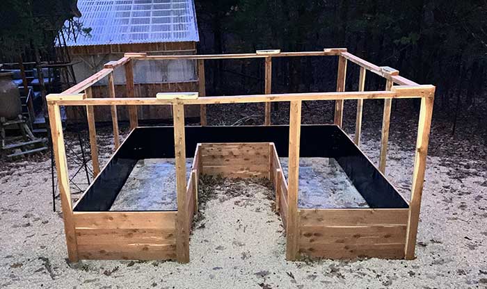 Cedar Planter Box Liner Material