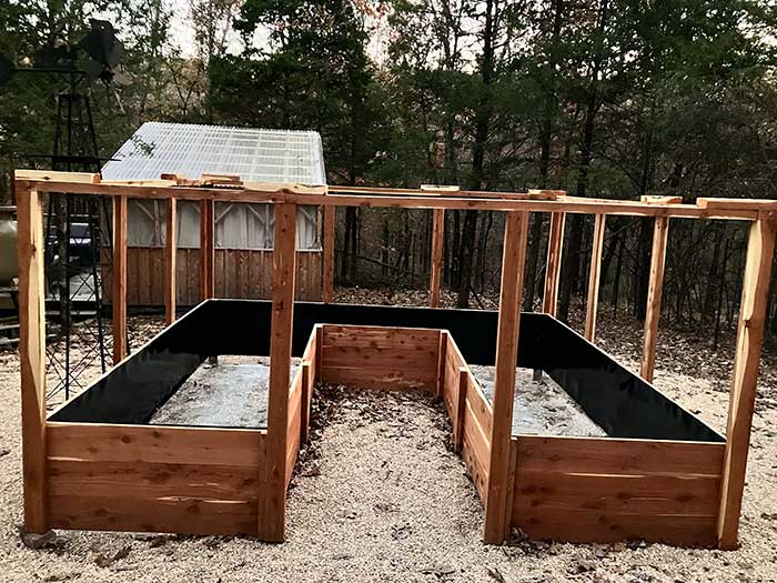 Cedar Planter Box Liner Material