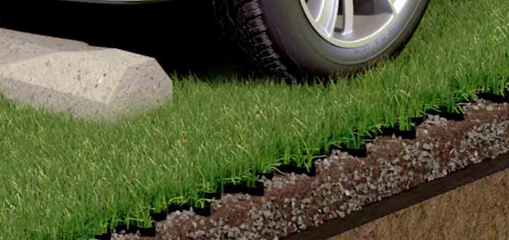 GroundPro GRS Grass Paver - 3' x 30' Roll