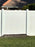 Under Fence Water Barrier Installed