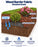 Weed Barrier Fabric Standard Grade cross-section diagram