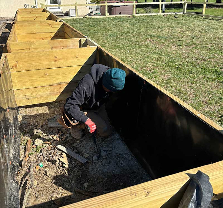 Wood Planter Box Liner Material