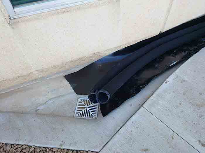 Underground Downspout Drain Liner