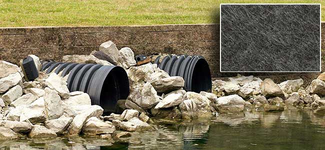 Drainage & Filtration Fabric - Heavy-Duty - 4oz - 3' x 100' Roll
