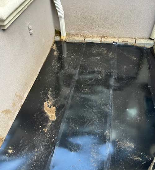 Foundation Splash Guard Plastic
