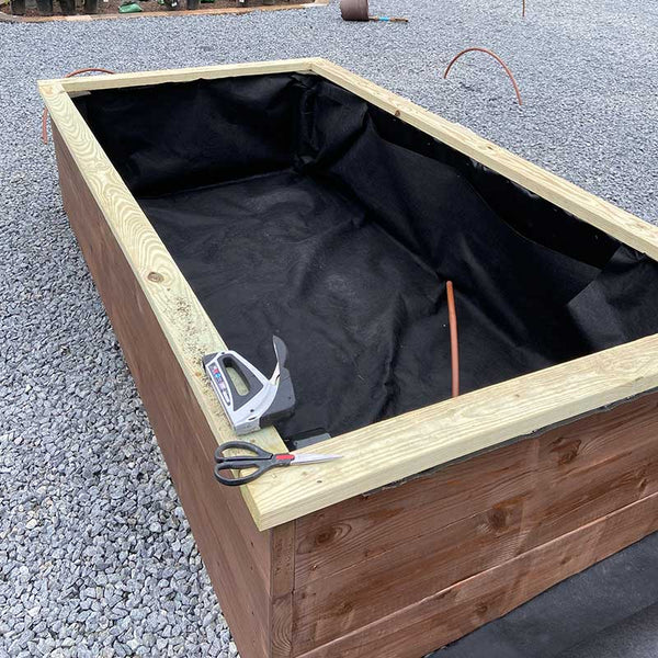 plastic in bottom of planter Planter Bottom Fabric – Nonwoven