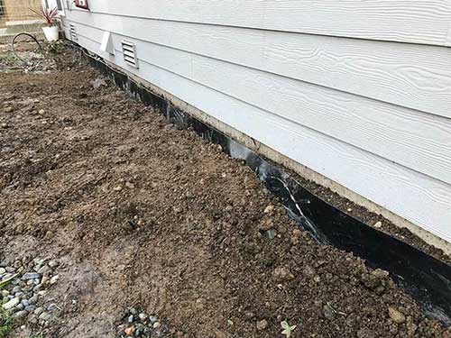 Siding Splash Protector Plastic