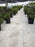 White ground cover fabric in a nursery shade house
