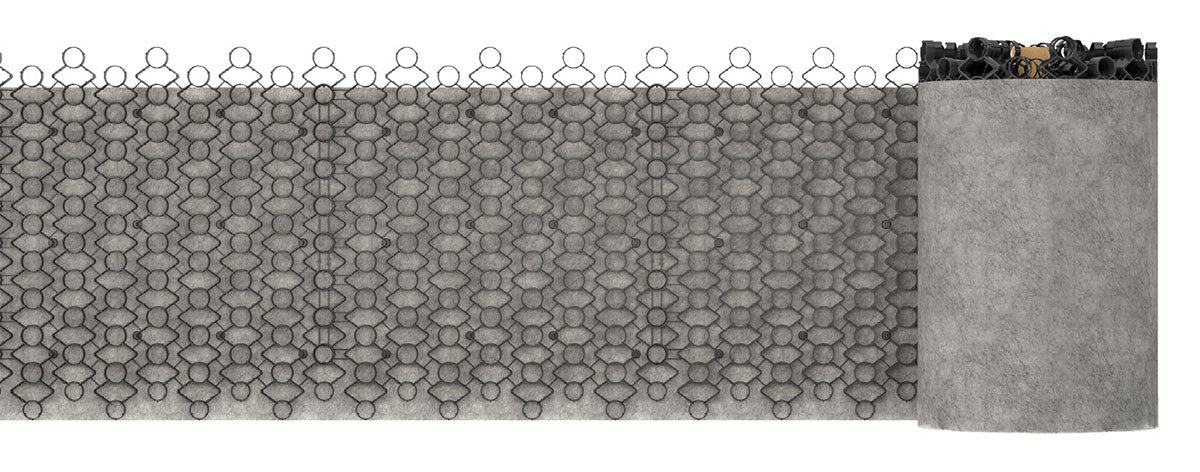 GroundPro GRV Gravel Paver - 3' x 30' Roll