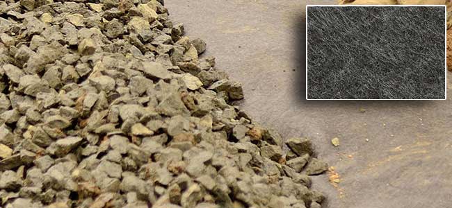 20 oz Non-Woven Geotextile Fabric - 15' x 500' Roll
